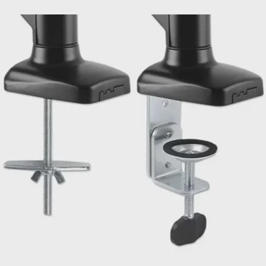 MANHATTAN Nosač monitora 462501, stolni, dvostruki, 17"–32", aluminijski, plinska opruga